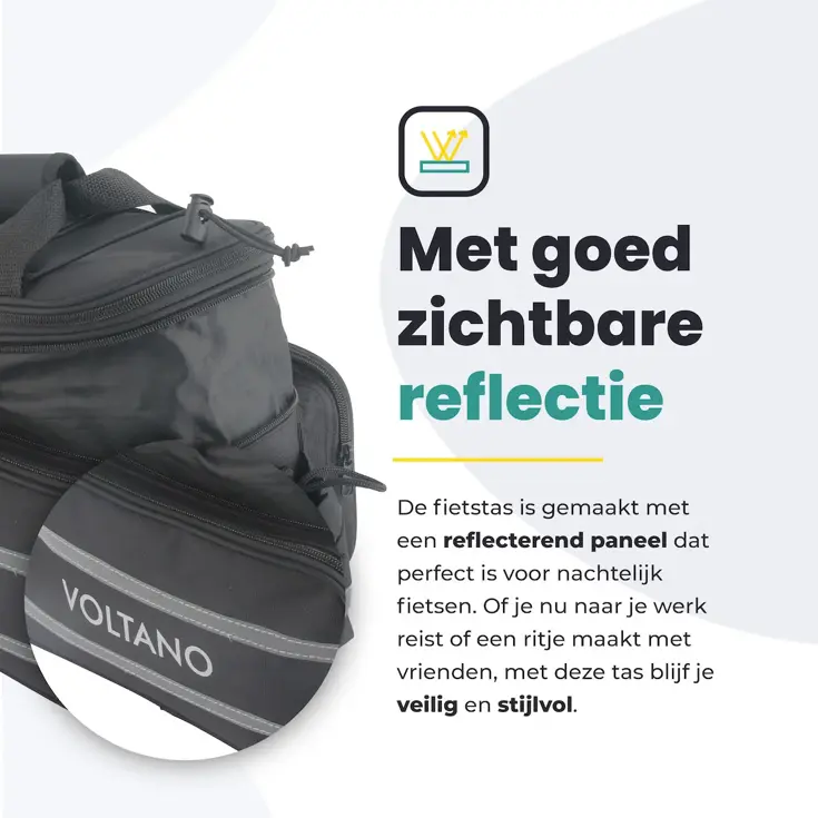 Voltano Luxe Bagagedrager Tas 13L
