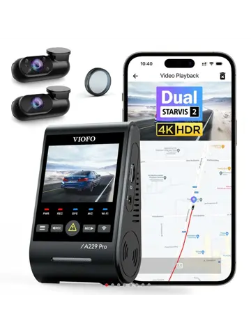 A229 Pro 3CH 4K Wifi GPS dashcam