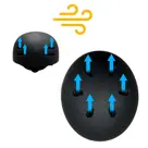 Vizorz SwitchCap fietshelm Woolly cherry cap