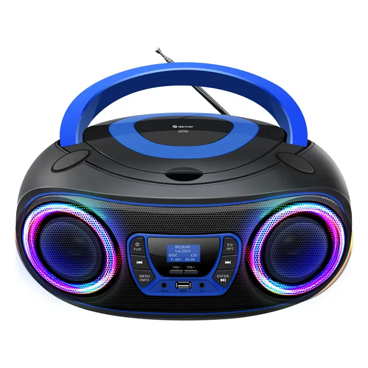 DAB+ Radio CD-speler Bluetooth Lichteffecten