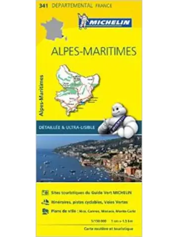 Wegenkaart Local 341 Alpes-Maritimes