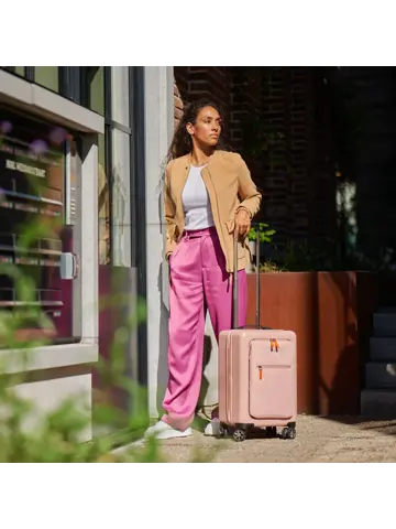 PT01 Deluxe met voorvak - Handbagagekoffer