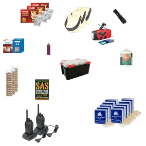 3-persoons Blackout Pack voor 3 dagen