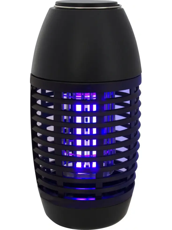 Muggenlamp Oplaadbaar Zwart