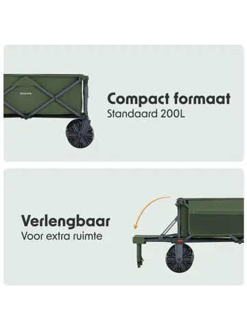 LifeGoods Bolderkar – 130KG