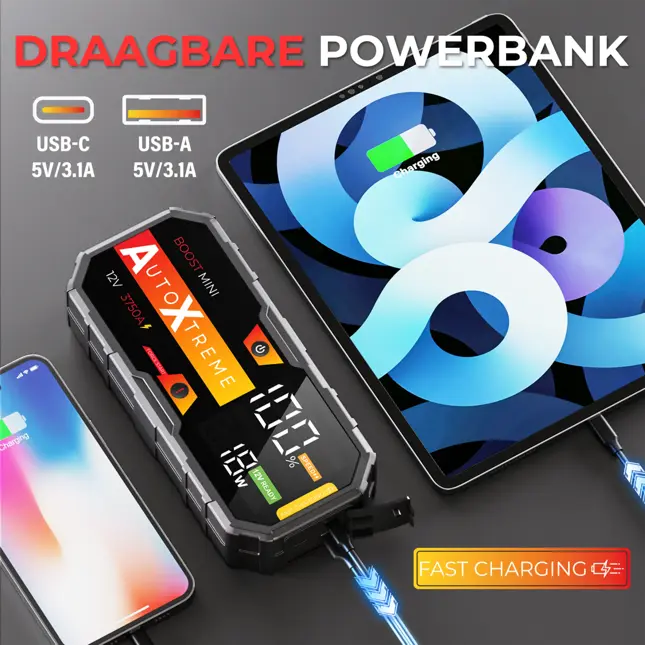 Boost Mini 3750 - 620CCA - Jumpstarter