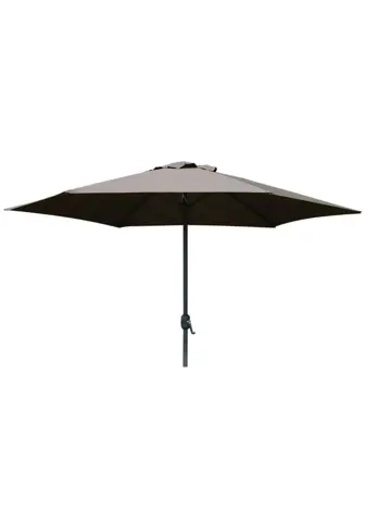 Parasol Luxe 6-ribs - Ø 300cm - taupe