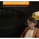 R2B Zonnescherm Auto Zijruit - Set van 2