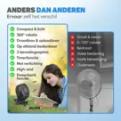 Vulpes Goods- Mini USB Ventilator PRO - Oplaadbaar