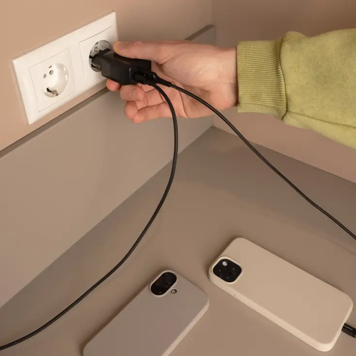 Oplader USB-C & USB - 20W