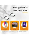 USB-C naar USB-C Kabel - 1 Meter