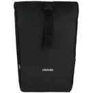 Dubbele Fietstas Spark Zwart 48 Liter