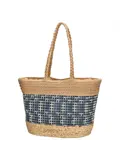 Natural Life - Strandtas riet - Groot