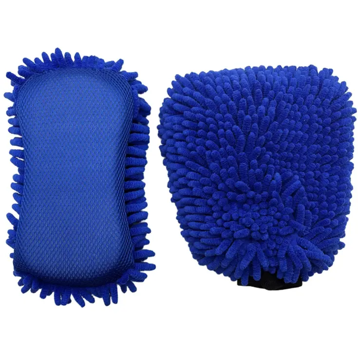 Duo Was Set - Autowashandschoen + spons