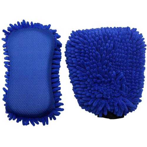 Duo Was Set - Autowashandschoen + spons