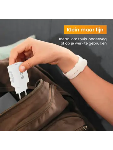 Krachtige 20W USB C Adapter - Wit