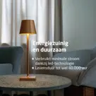 BREND Draadloze Tafellamp - Dimbaar