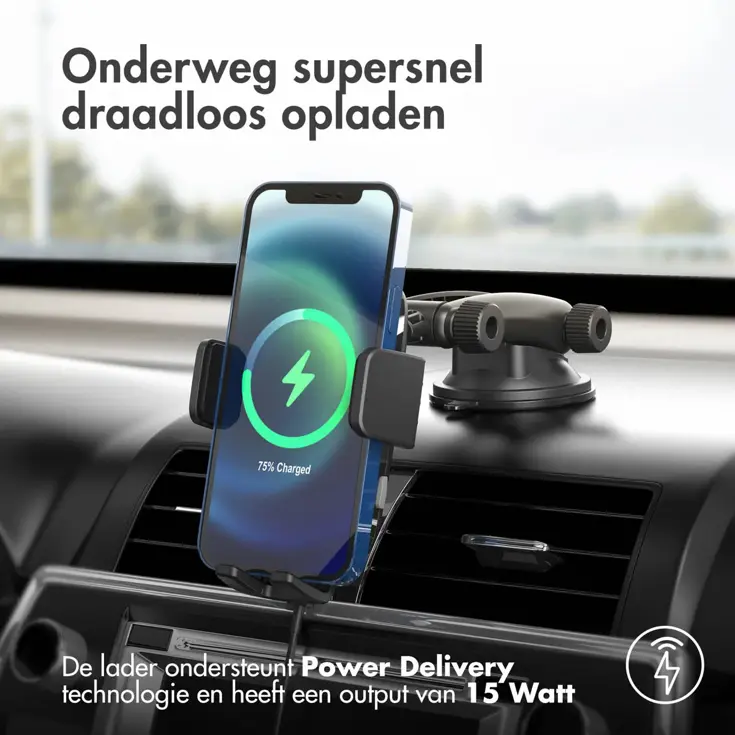 Autohouder - Dash / Raambevestiging