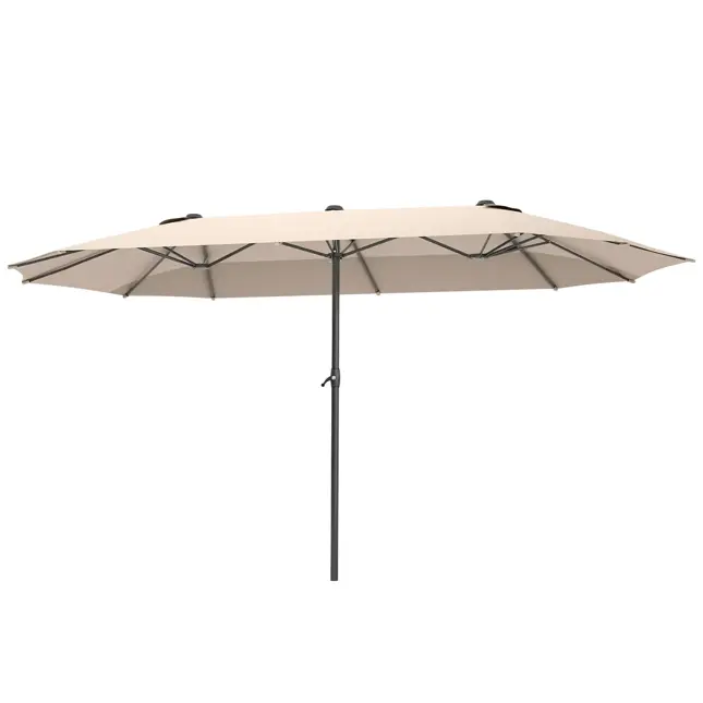 LifeGoods Dubbele Parasol – 270x460cm