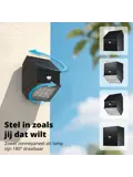 Solar Wandlamp - TwistCube - 2 stuks