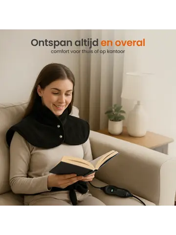 Elektrische Deken Voor Rug en Nek - 90 x 60cm