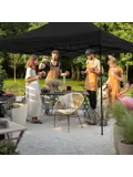 Partytent – 3x3 m – Easy-Up – Antraciet