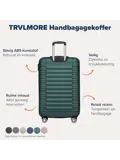 Handbagage Koffer – 38L – Donkergroen