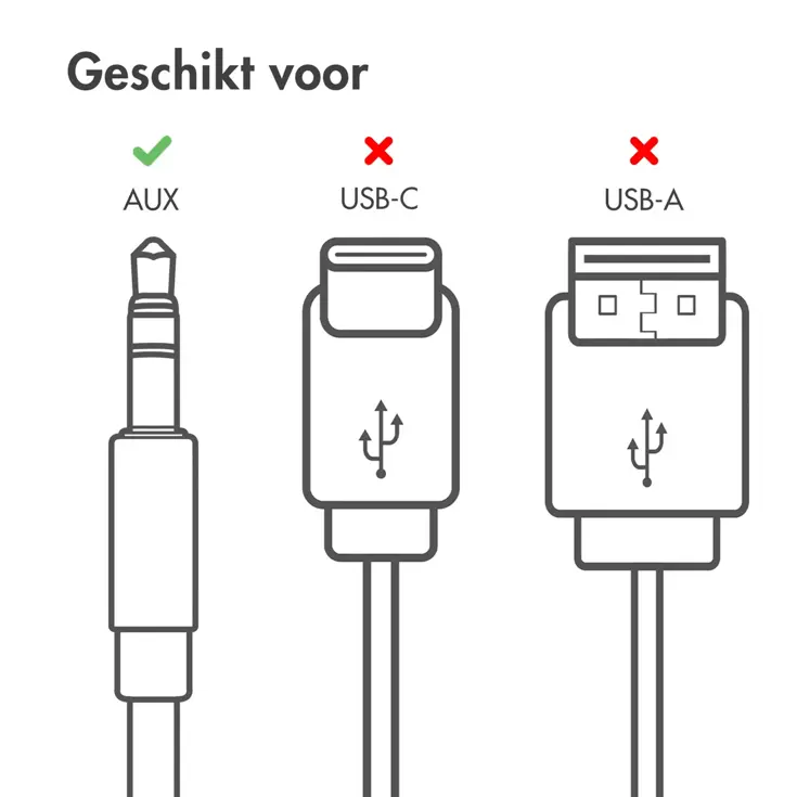 AUX male to AUX male 1 meter