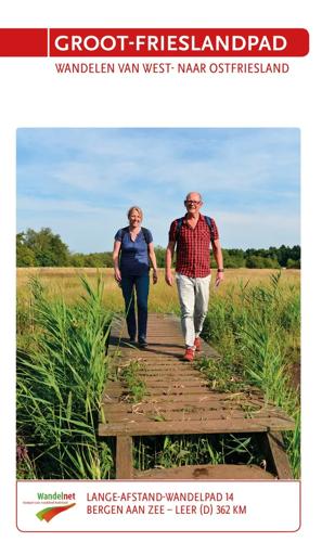 Wandelgids LAW 14 Groot Frieslandpad
