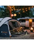 Opblaasbaar campingbed - Met draagtas - 1 persoons