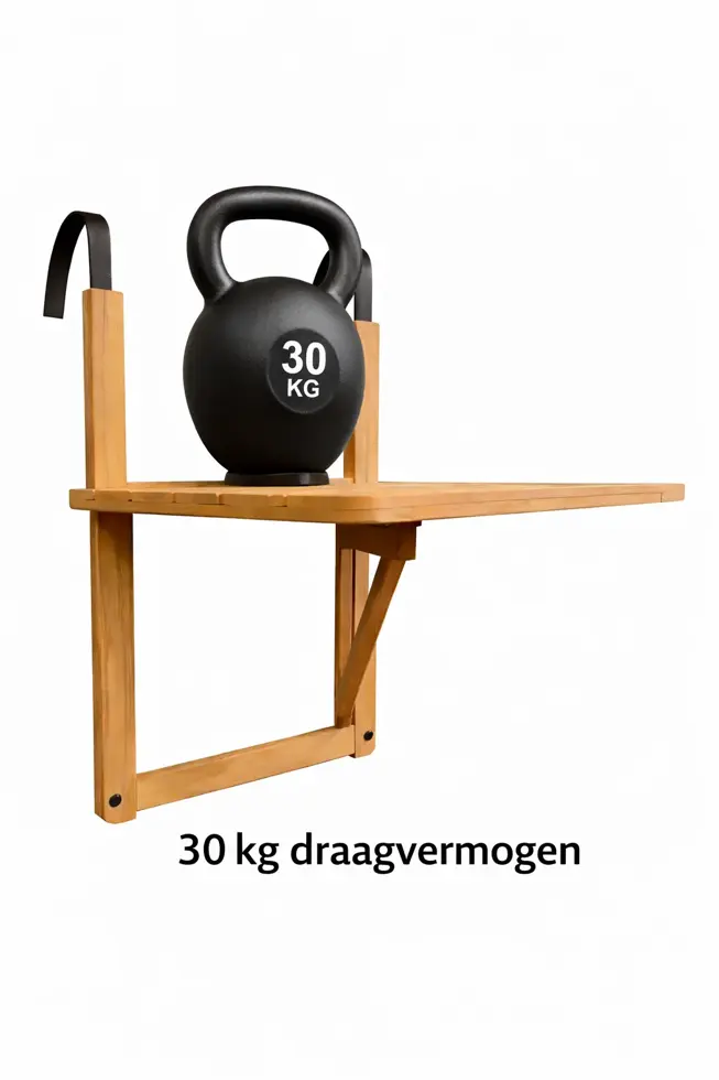 Opklaptafel Acacia hout 40x42x60 cm