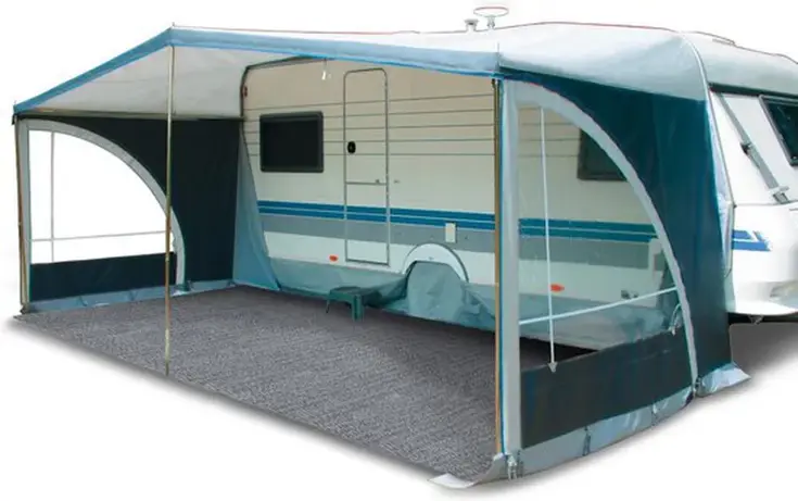 Eurotrail Tapijt/Schaduwdoek 250x500 cm