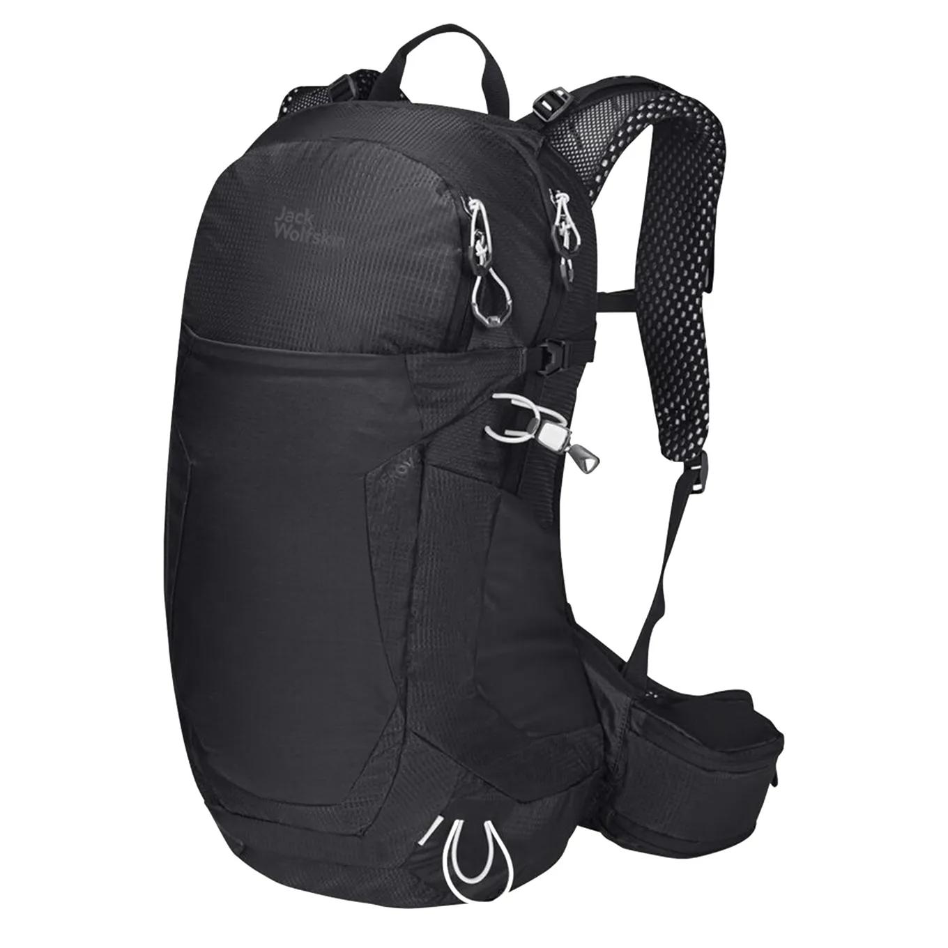 Jack Wolfskin  Crosstrail 22 st hiking pack  Zwart main product image