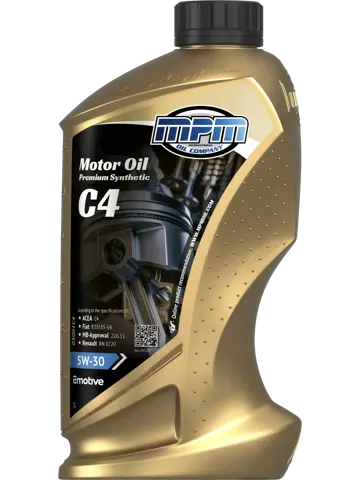 Motorolie 5w30 c4 renault premium synthetic |