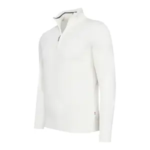 Heren Bergamo Zip Pullover Cappuccino Italia