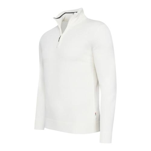 Heren Bergamo Zip Pullover Cappuccino Italia