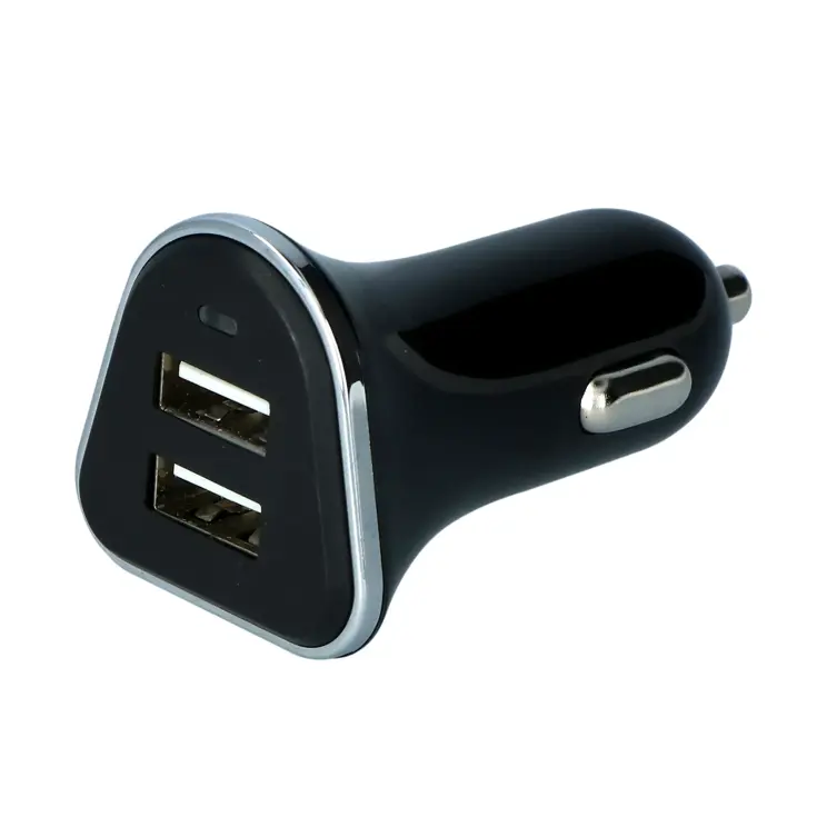 12/24V Duo USB-A Autolader voor 2 apparaten