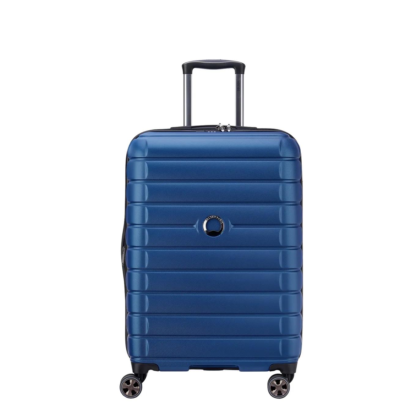 Delsey  Shadow 5.0 Trolley 66 Expandable blue  Blauw main product image