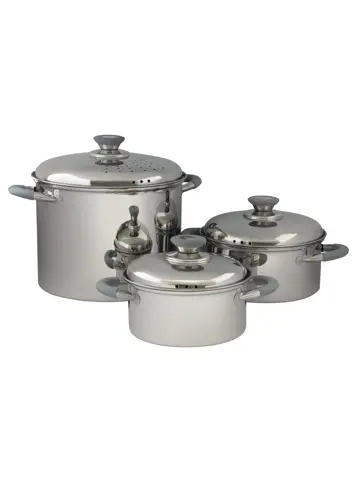 Eurotrail Pannenset Roma RVS 3-Delig