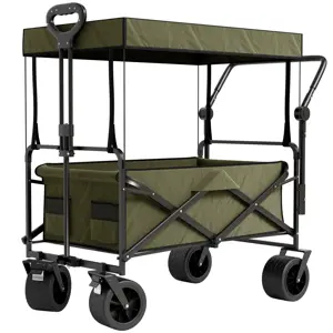 Bolderkar Opvouwbaar XL met Dak