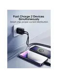 2-Poort Adapter USB-A - Zwart