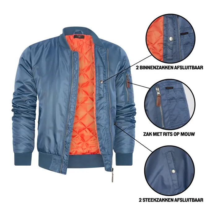 Heren Navy Seal Jacket Cappuccino Italia
