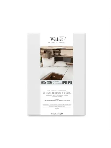 Molton matrasbeschermer 3-delig
