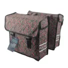 Voltano Dubbele Fietstas Floral Elegance