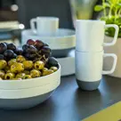 Vita Serviesset Grey 12-delig