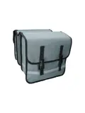 Spatwaterdichte Dubbele Fietstas 36L Reflecterend