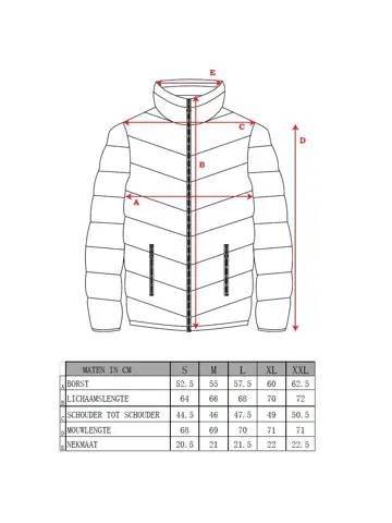 Heren Puffer Jacket