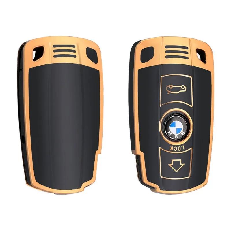 Dutch Shield  Sleutelhoesje  BMW goud E4  Black-Gold