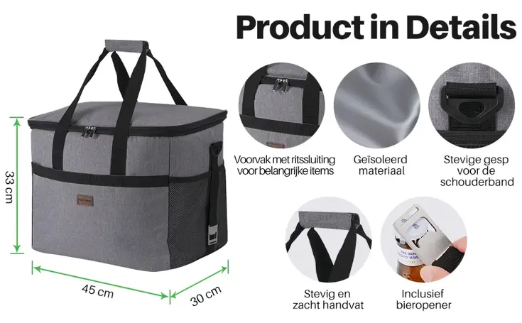 Koeltas - 40L - 15L Lunchtas