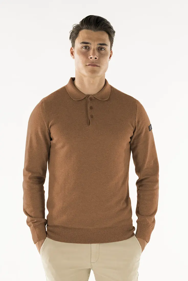 Heren Brad Knitted Polo